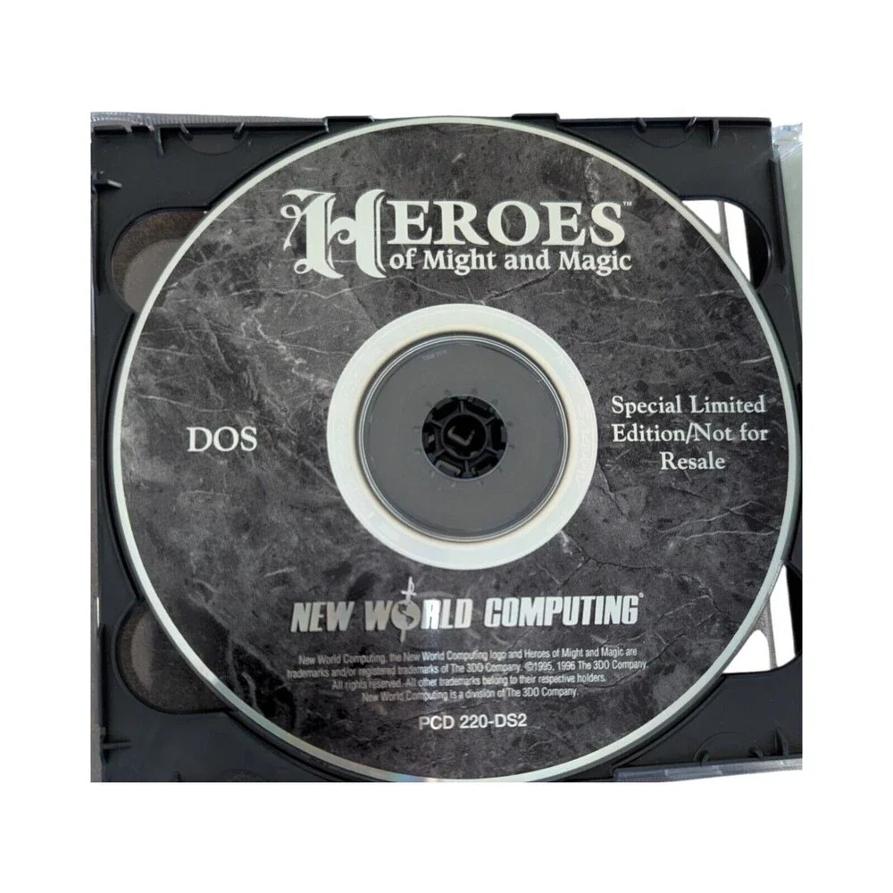 Heroes of Might and Magic Compendium PC 2 Disc Jewel Case New World Computing
